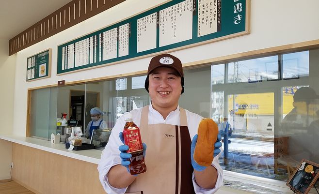 「福田パン みたけ店」の湊店長