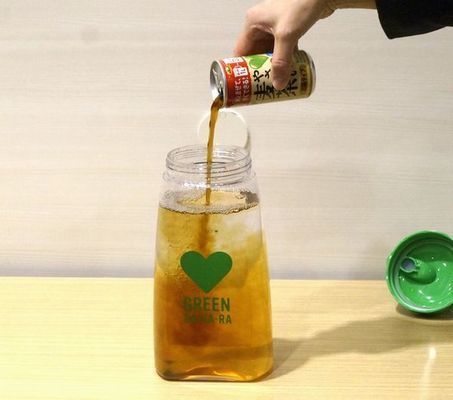 水と混ぜるだけで2Lの麦茶が作れる「GREEN DA・KA・RA やさしい麦茶 濃縮タイプ」