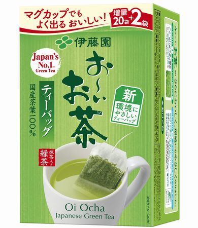 伊藤園「お～いお茶 緑茶」ティーバッグ