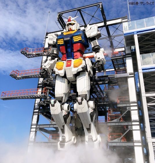 「GUNDAM FACTORY YOKOHAMA」動く実物大ガンダム