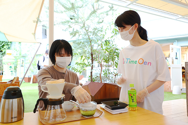 「日本茶の日 オンラインイベント」の様子