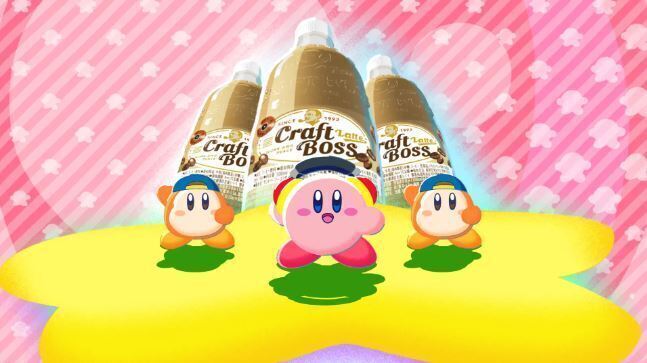 星のカービィ×クラフトボス コラボイメージ
