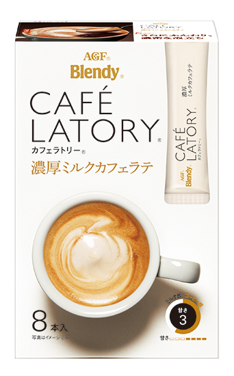 味の素AGF「ブレンディ カフェラトリー」スティック 濃厚ミルクカフェラテ8本