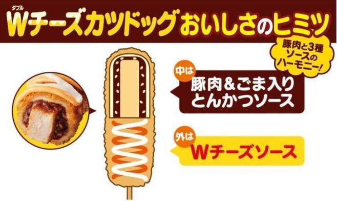 ミニストップ「Wチーズカツドッグ」おいしさのヒミツ