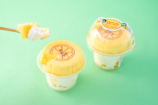 東日本エリア限定「レモンチーズのスフレ・プリン」/ファミリーマート