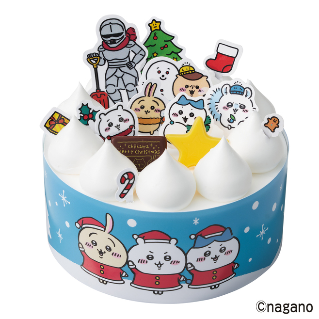 「ちいかわ みんなで雪遊びケーキ」(ファミマのクリスマスケーキ2021)