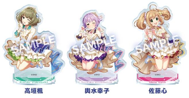 ローソン「アイドルマスター シンデレラガールズ」アクリルスタンド