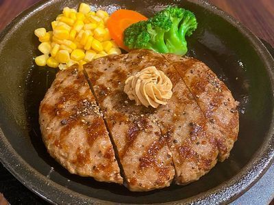 いきなり!ステーキ「ワイルドハンバーグ」