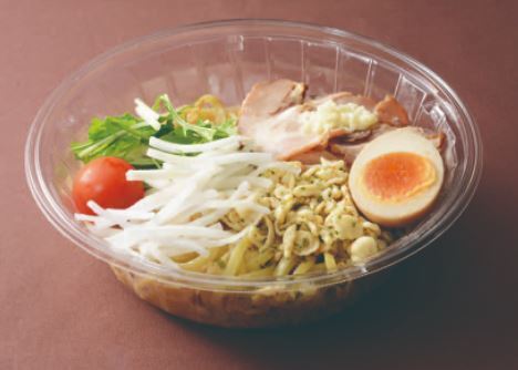 ローソン「麺屋武蔵監修 冷し汁なしにんにくら～麺」