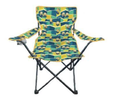 ローソン「夏のミニオン・フェア2022」の抽選で当たる「ミニオン 折りたたみ椅子」