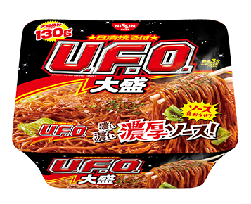 カップめん「日清焼そばU.F.O.大盛」(日清食品)