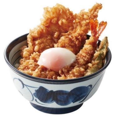 「大江戸天丼(半熟玉子付き)」