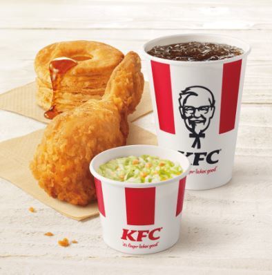 KFC「Wランチ」(10時~16時限定)