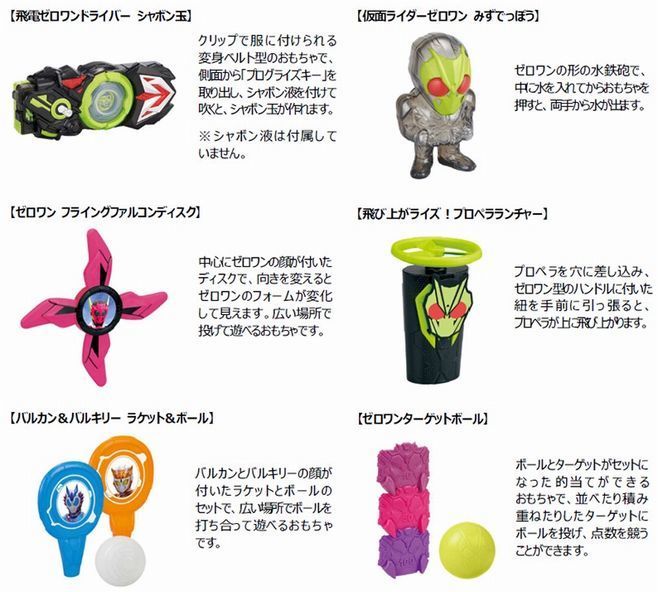 ハッピーセット「仮面ライダーゼロワン」