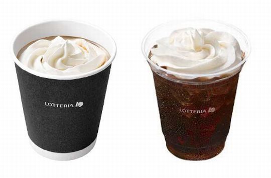 「ウインナーコーヒーホット」「ウインナーコーヒーアイス」