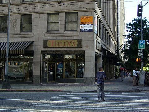 1990年代、現地のシアトル系カフェ(シアトルで開業したタリーズコーヒーの店舗)