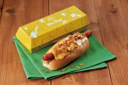タリーズコーヒー「トムとジェリー ホットドッグ チーズ&チーズメルト」