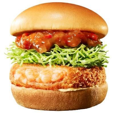 モスバーガー「海老カツ オマールソース」