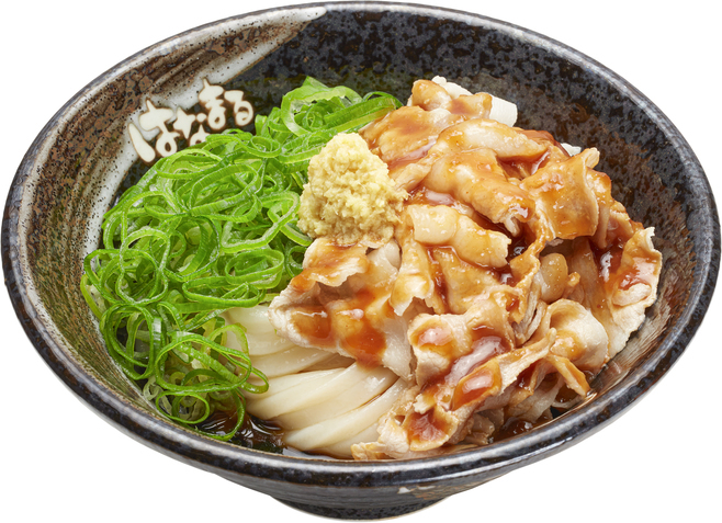 はなまるうどん「ねぎ豚生姜うどん」/肉で麺を喰らう肉肉フェア