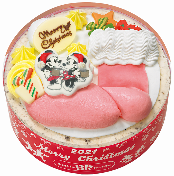 サーティワンアイスクリーム「ミッキー&ミニー / クリスマスブーツ」