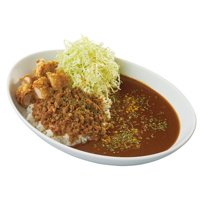 「からあげカレー」(からやま感謝祭メニュー)