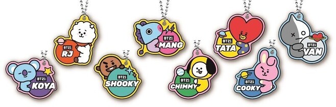 くら寿司「びっくらポン!」BT21ラバーマスコット