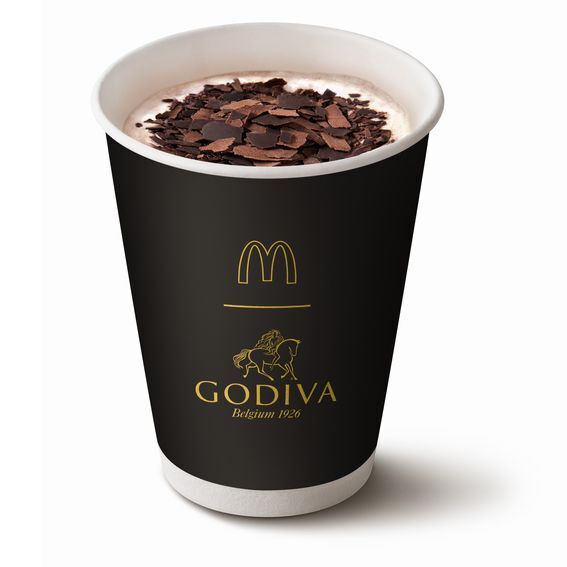 マクドナルド GODIVA監修「ゴディバ ホットチョコレート」