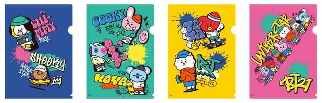 くら寿司 BT21クリアファイル(店頭配布グッズ第3弾)