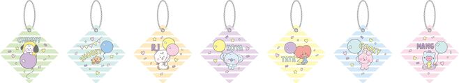 くら寿司 BT21クッションチャーム(店頭配布グッズ第4弾)