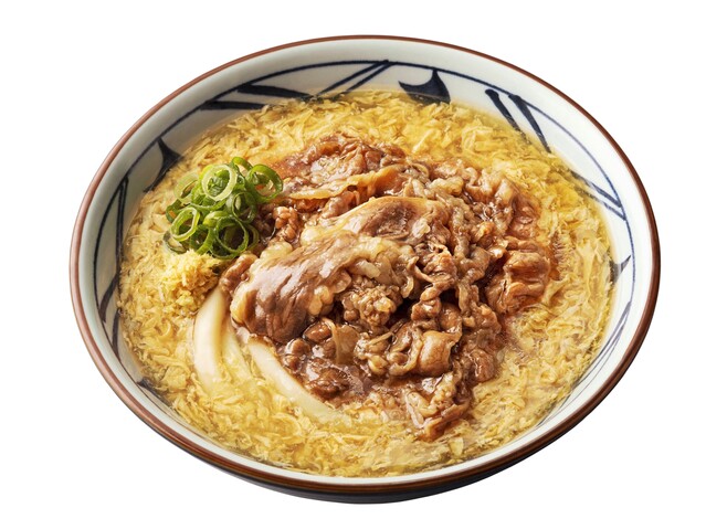 丸亀製麺「肉たまあんかけうどん」