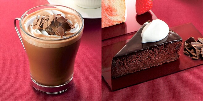カフェ・ド・クリエ「飲むチョコレート～カカオ57%～」「濃いガトーショコラ～カカオ72%～」