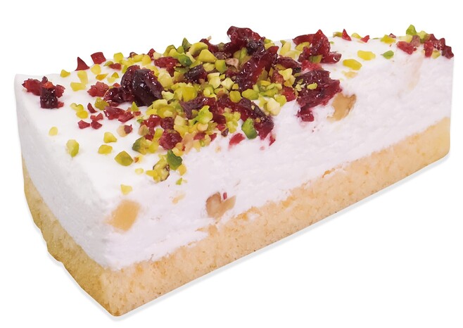 エトキ=くら寿司「クランベリーセミフレッドケーキ」