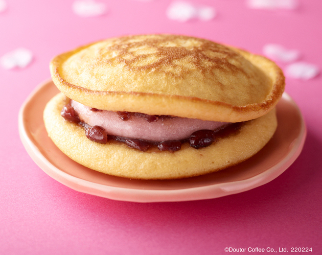 ドトール「もっちり桜どら焼き」