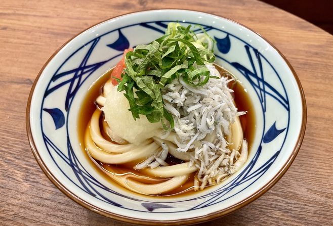 丸亀製麺「明太しらすおろしぶっかけうどん」