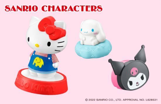 同時発売ハッピーセット「サンリオキャラクターズ」/マクドナルド