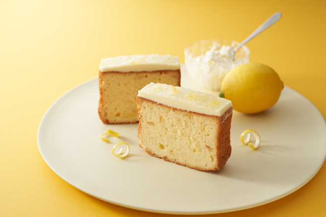 「レモンとクリームチーズのパウンドケーキ」