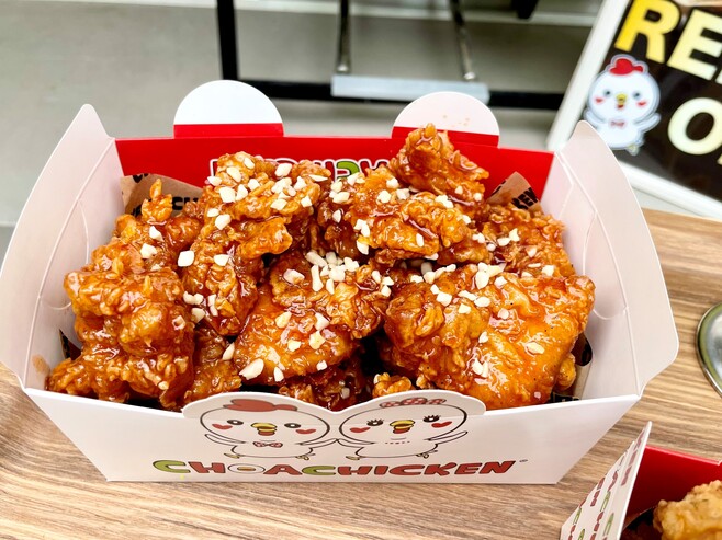 「ヤンニョムチキン」(チョアチキン)