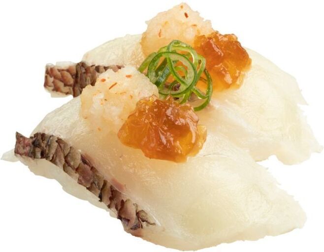 スシロー大創業祭「真鯛の松皮仕立て」/第1弾“輝け、日本のうまい魚。”