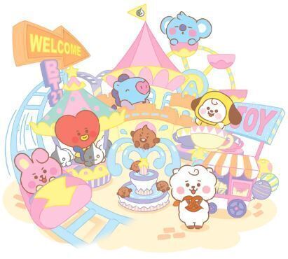 「BT21 MerryLand」イメージ