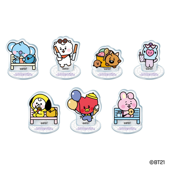 「BT21メリーランド」ミニアクリルスタンド(オンラインガラポン景品)