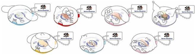 くら寿司「ビッくらポン」サンリオキャラクターズ鮮度くんフィギュア(全7種類)