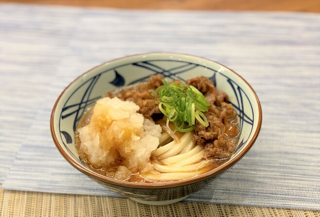 丸亀製麺「鬼おろし肉ぶっかけうどん」