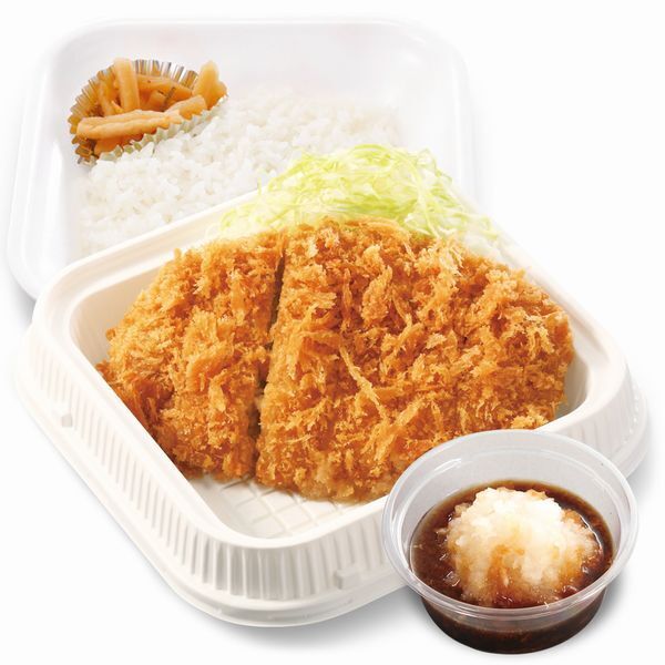 かつや“テイクアウト”「おろしカツ弁当 120gロース」