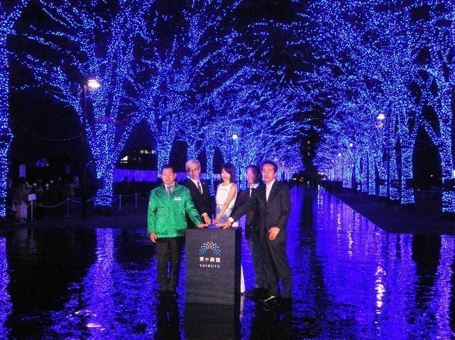 昨年12月に展開したイルミネーションイベント「青の洞窟 SHIBUYA(渋谷)」