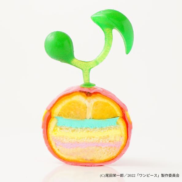 Cake.jp×ワンピース「ウタウタの実ケーキ」断面