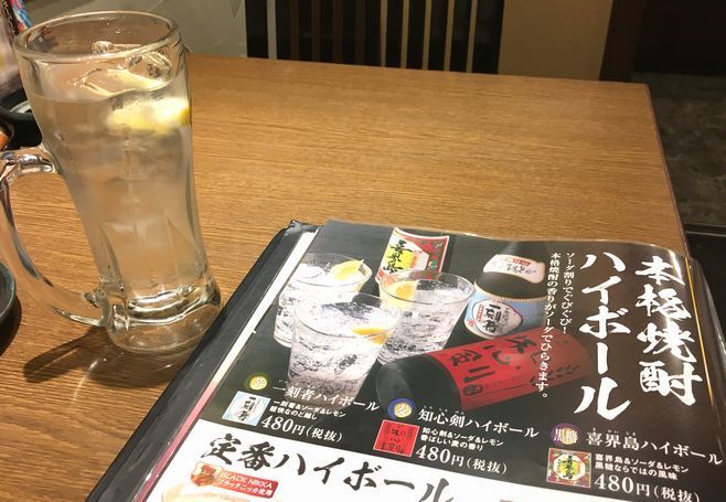 本格焼酎ハイボールを提供する居酒屋も増加