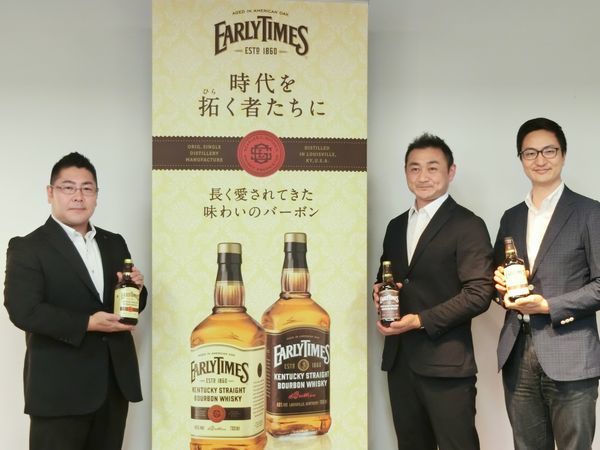 左からアサヒビール 萩原知記氏、リンゴ農園もりやま園 森山聡彦氏、プロトスター 前川英磨氏