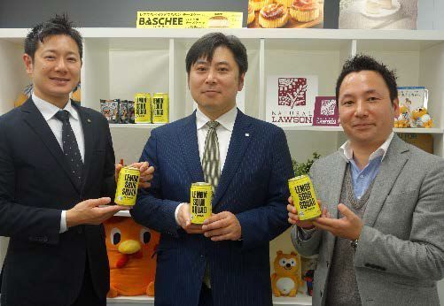 左から宝酒造・小澤真一氏、ローソン・中村良平氏、LDH kitchen・桑田滋亮氏