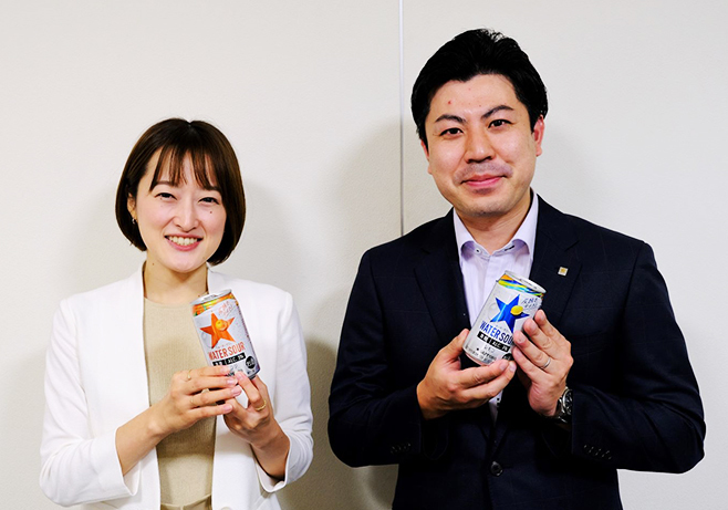 サッポロビール 新価値開発部 黒柳氏、ビール＆RTD事業部 市川氏