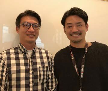 オントレード・マーケティングマネージャー飯田大介氏と、ブランドマネージャー齊藤太一氏/アンハイザー・ブッシュ・インベブ ジャパン